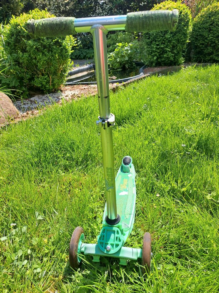 zu verschenken - Kleinkind-Roller grün in Friedland