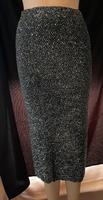 Michael Kors Strickrock Schwarz Silber mit Pailletten Gr. 36/38 S Bayern - Zorneding Vorschau