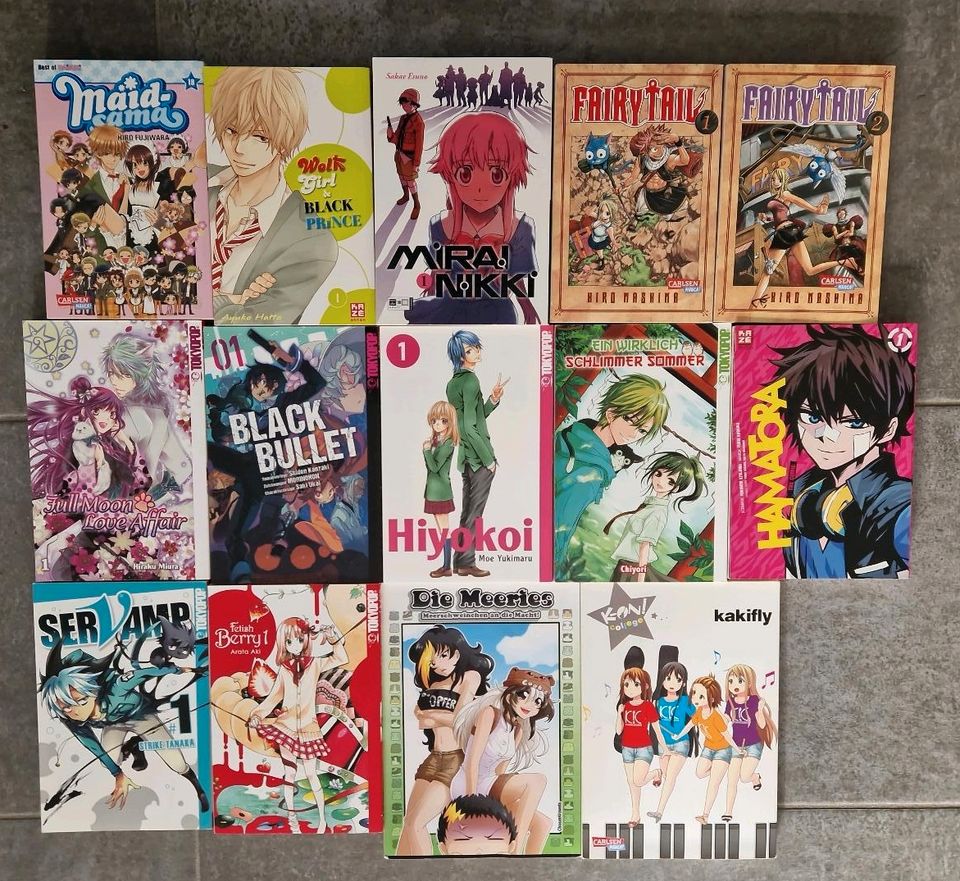 Mangas 14 Stück in Wörrstadt