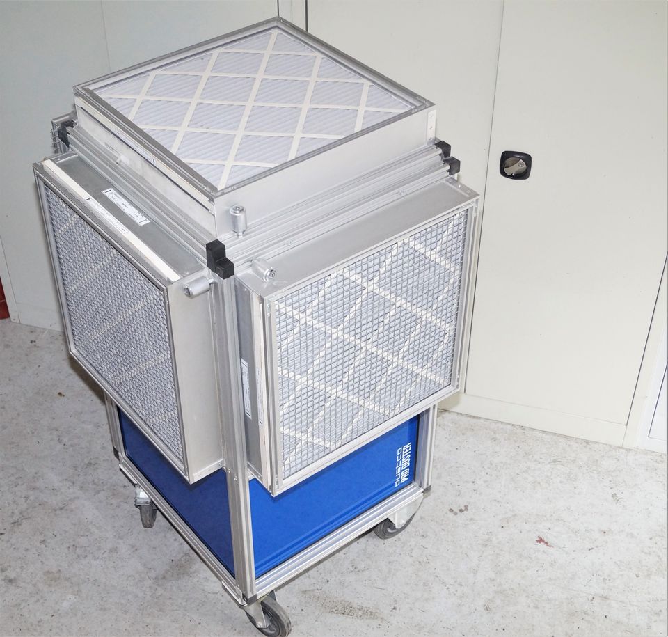 Filteranlage Luftreiniger Luftfilter Labor Dustco ProDuster mobil in Hohen Neuendorf