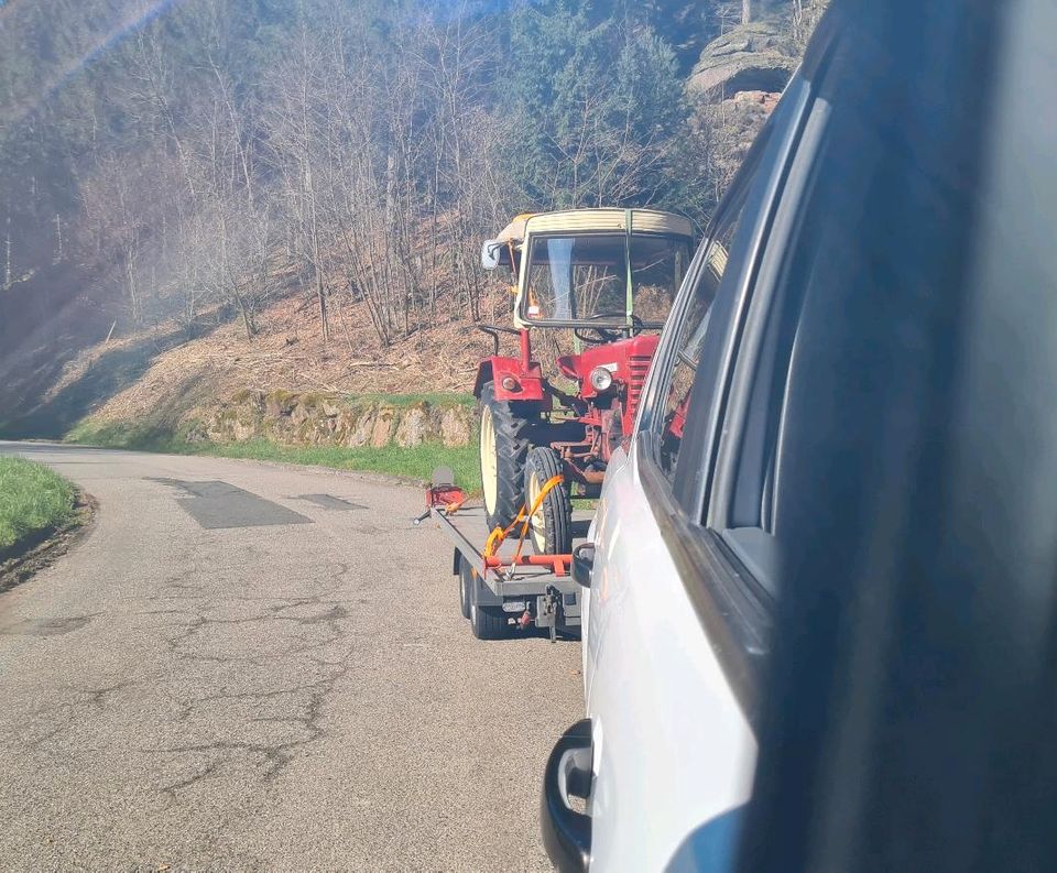 Überführungen Oldtimer Motorrad Wohnwagen Traktoren Maschinen in Schwendi