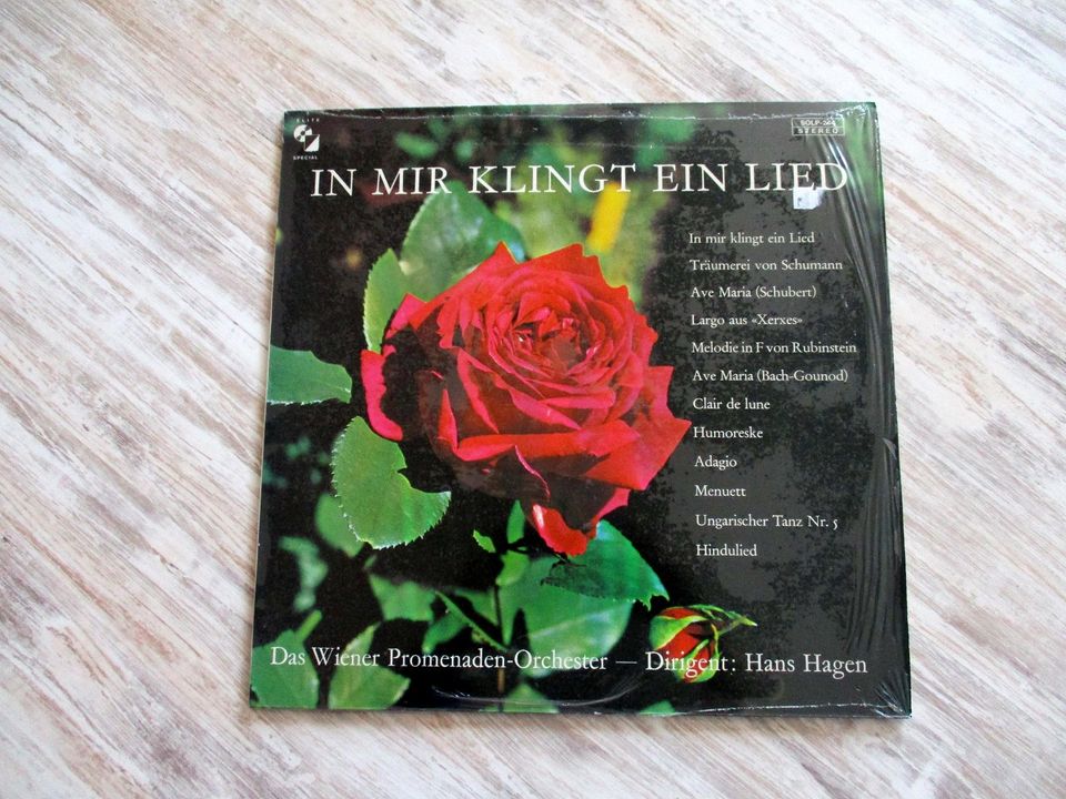 LP Vinyl IN MIR KLINGT EIN LIED Wiener Promenaden Orchester Hagen in Engelskirchen