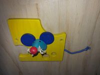 Haba Maus Holz Hänger gelb Kinder Kleiderhaken Garderobe 4€ Porto Mülheim - Köln Buchforst Vorschau