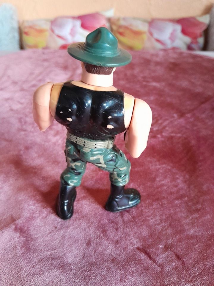 WWF Wrestling Sgt. Slaughter Spielfigur,Hasbro 90er in Treuchtlingen