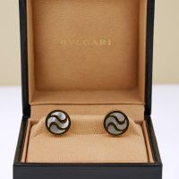 Bulgari Manschettenknöpfe 18kt Gelbgold  mit Perlmutt 1,4cm Hamburg-Mitte - Hamburg Neustadt Vorschau