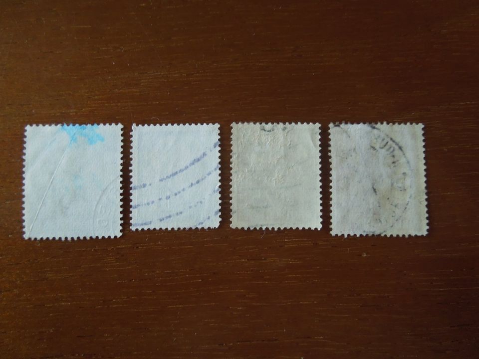 Briefmarken 4x Deutsche Post  4x Deutsche Bundespost in Wallerfangen