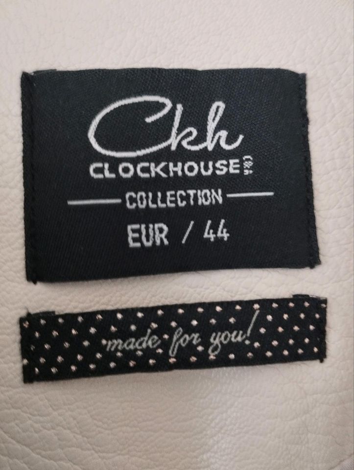 Neue Damen Kunstlederjacke von Clockhouse in Ludwigsburg