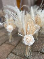 Dekovasen Hochzeit Boho Trockenblumen Pampas Sachsen - Zschorlau Vorschau