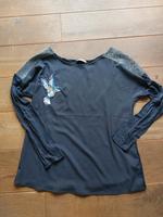 Langarm-Shirt, Glitzer , Gr.36 Rheinland-Pfalz - Bad Kreuznach Vorschau