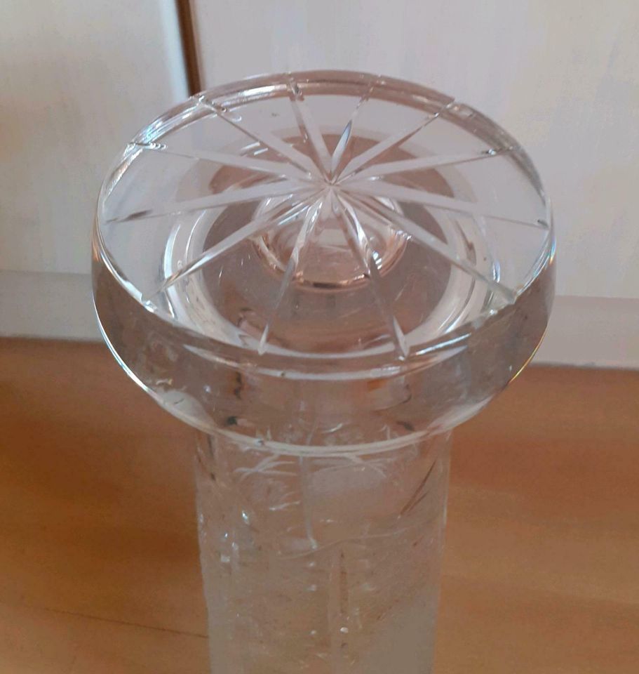 Vase aus Glas "Bohemia Crystal" in Nußloch