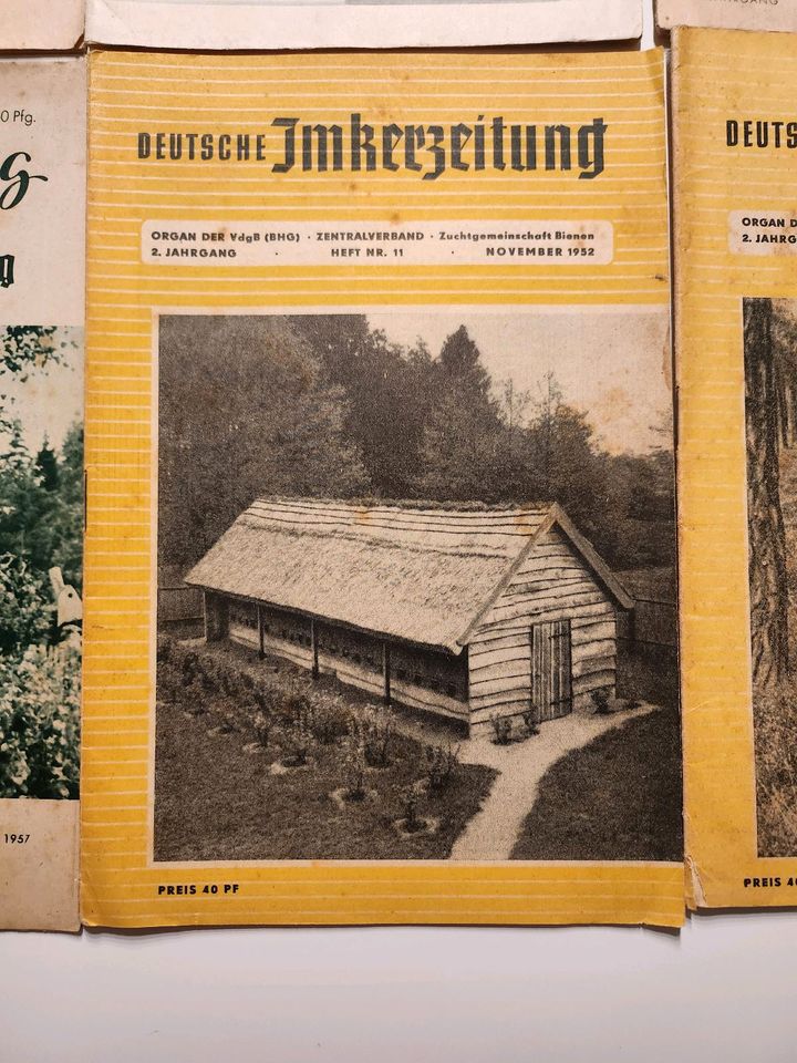 Alte Bienenzeitung u. Imkerzeitung in Ziethen