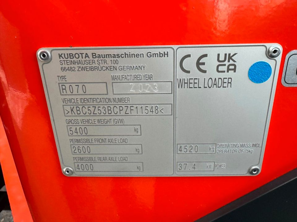 Kubota Radlader R 070 Lagermaschine in Neu Ulm