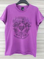 lila T-Shirt mit Aufdruck, Herz Denim Blues, Jack & Jones, S Bayern - Straßkirchen Vorschau
