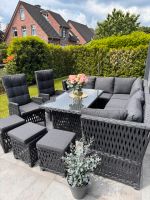 Garten Lounge „SunnySmart Olympia polyrope“ schwarz-metallic Nordrhein-Westfalen - Ostbevern Vorschau