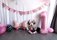 Minnie Mouse Ballons, Girlande 1. Geburtstag Deko Nordrhein-Westfalen - Paderborn Vorschau