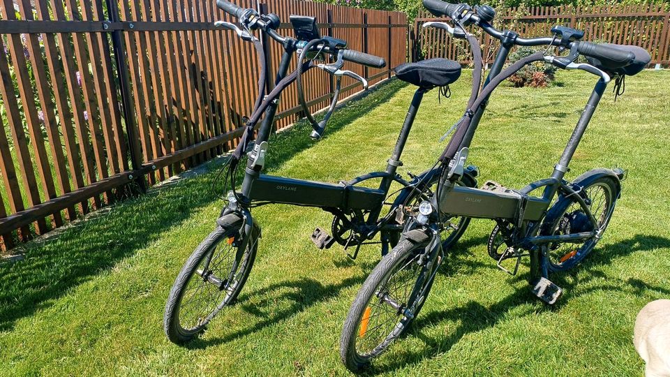 Oxylane E-Bike Klapprad in Brandis