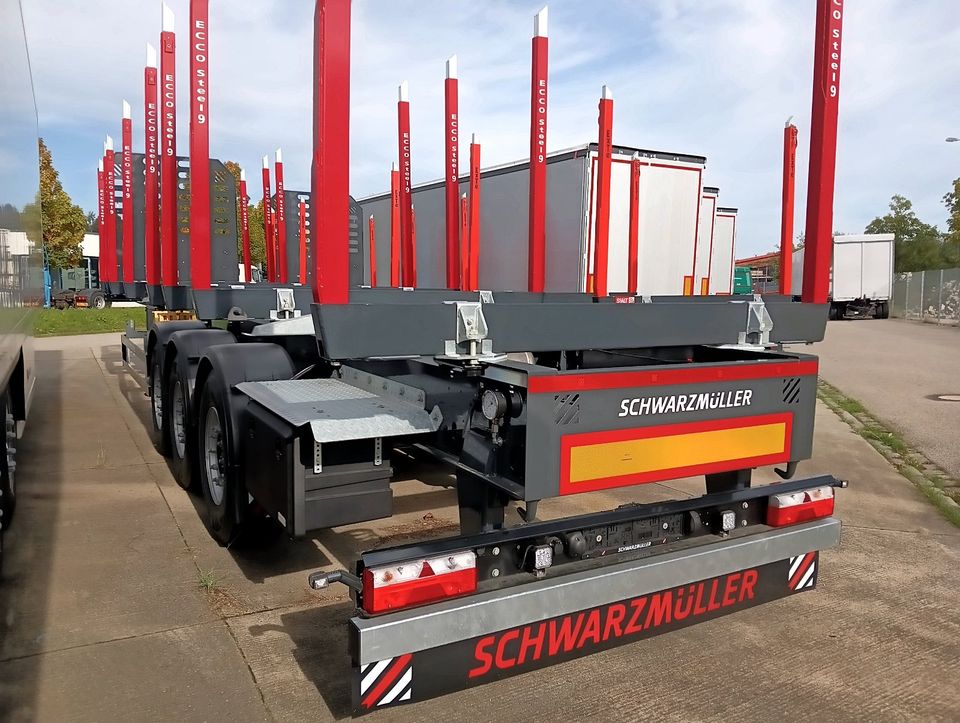 SCHWARZMÜLLER 3-A Rungensattel SAF Lift 5800kg 8x EcoSteel9 NEU in Furth im Wald