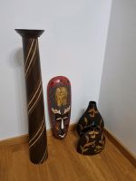 Deko Afrika, Vasen, Kerzenständer, Maske Hessen - Münster Vorschau