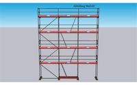 Plettac - Gerüst Komplettpaket 77qm - Feldlänge 2,50m -Länge 7,50m - Arbeitshöhe 10,30m - 70qm, 75qm, 80qm Hessen - Eschenburg Vorschau