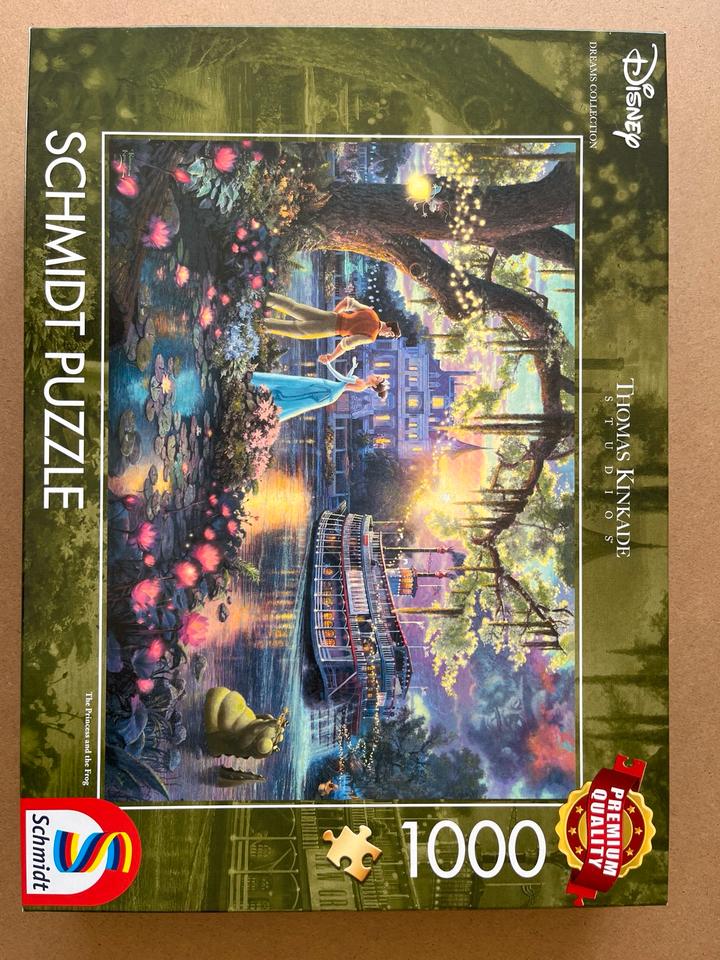 Schmidt Puzzle 1000 57527 Kinkade Disney Prinzessin in Neunkirchen Siegerland