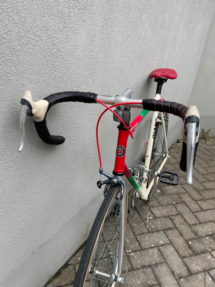 Giant Peloton Superlite Rennrad Retro Vintage RH 58 cm Rot Grün in Düsseldorf