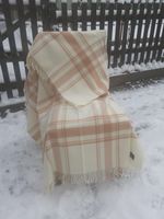 Plaid oder warme wuschlige Decke aus Lammwolle Sachsen - Hainichen Vorschau