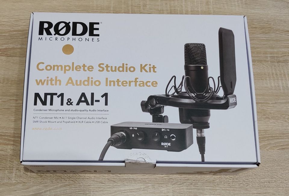 Rode NT1 & AI-1 Complete Studio Kit (Kondensator Mikrofon) in Garbsen