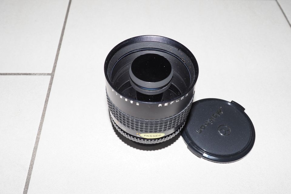 Makinon MC 5,6/300mm Spiegelobjektiv für Minolta MD in Wiesbaden