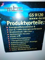 Mtc Gs 9120 Gefrierschrank Dortmund - Brackel Vorschau