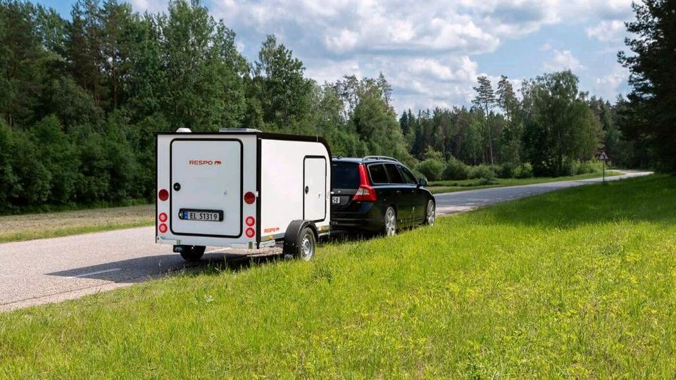 Respo Teardrop Mini Caravan Minicamper Wohnwagen 800 Kg in Fuchstal