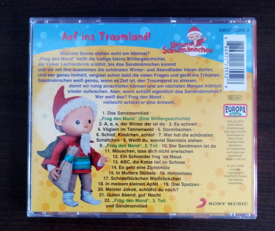 CD Unser Sandmännchen in Memmelsdorf