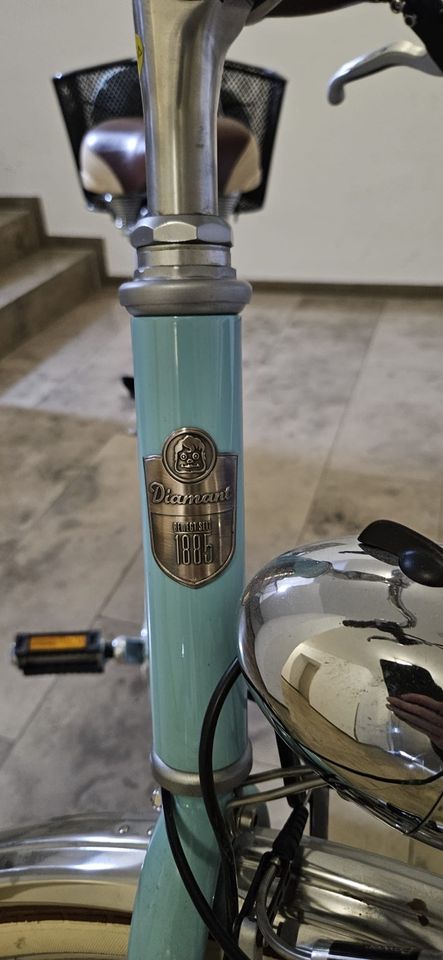 Fahrrad 28" Diamant Citybike "Topas Villiger", lichtblau, 53 cm in München