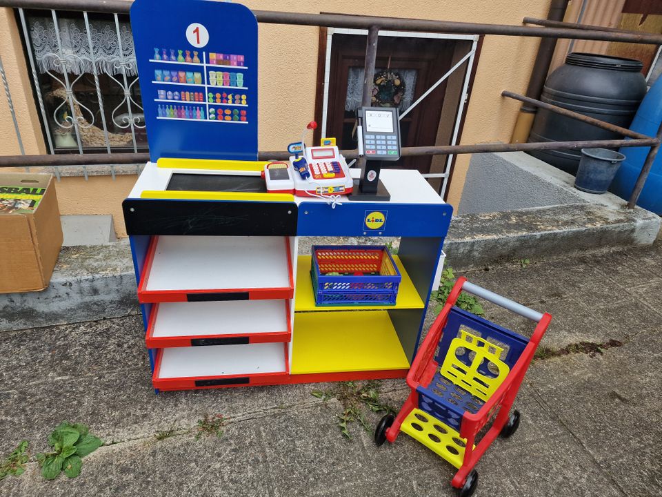 Spielzeugkasse Lidl mit Zubehör in Rheinfelden (Baden)