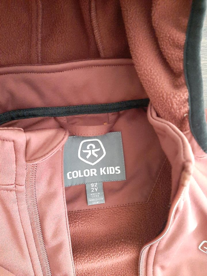 Softshell-Jacke Gr. 92 von Color Kids in Neukirchen-Vluyn