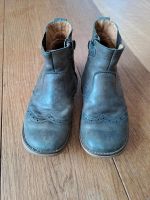Chelsea Boots Schuhe Leder grau Größe 34 Nordrhein-Westfalen - Wiehl Vorschau