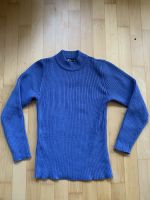 Blauer Strickpullover mit Stehkragen S Hamburg-Nord - Hamburg Barmbek Vorschau