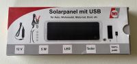 Solarpanel mit USB für Auto, Wohnmobil, Motorrad, Boot, etc. Niedersachsen - Wardenburg Vorschau