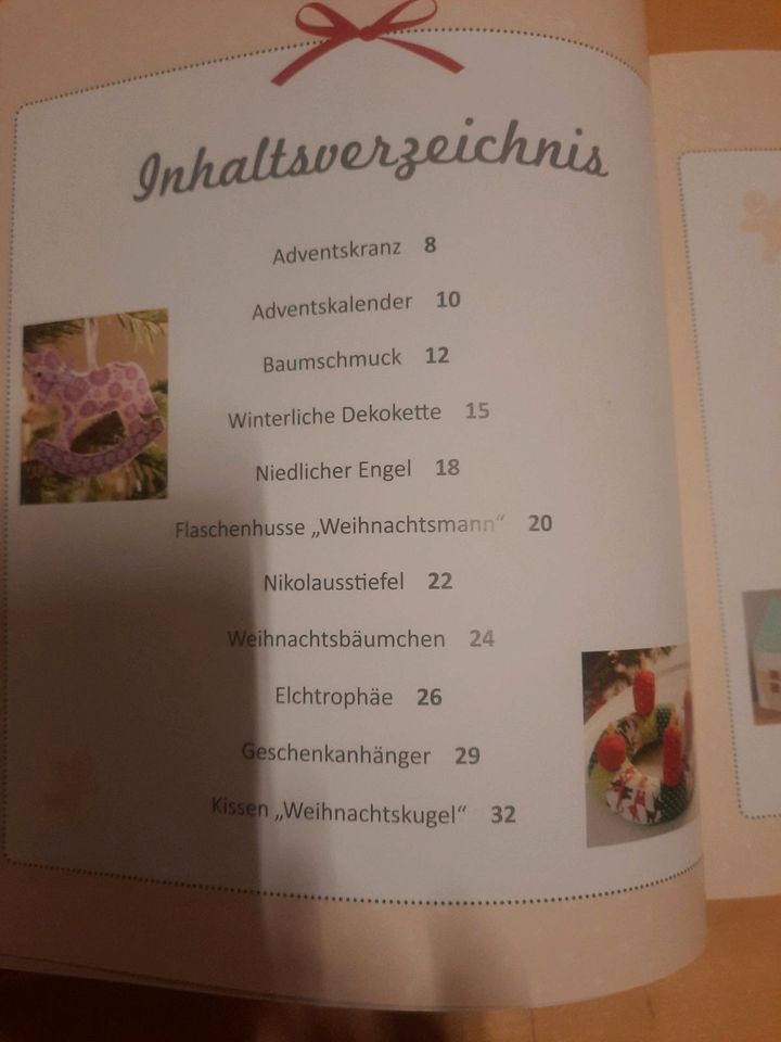 Weihnachtsnähbuch - neu und unbenutzt in Brücken (bei Birkenfeld)