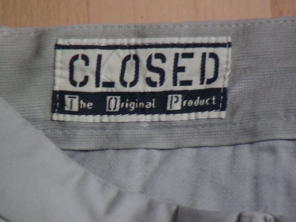 CLOSED Modell CLIFTON Herren Chino Hose W36 hellgrau Jeans in Schwerin