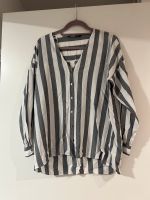 Zara Basic Bluse Hemd grau weiß Streifen gestreift neu XS Shirt Schleswig-Holstein - Eckernförde Vorschau