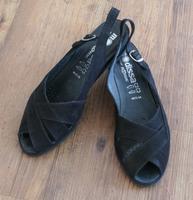 Sandalen, Gr. 7 1/2, schwarz, Rohde Modissa Hessen - Wolfhagen  Vorschau