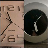 Tempic Quartz-Wanduhr und Wanduhr,große Zahlen,zeitloses Design Niedersachsen - Burgwedel Vorschau