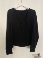 Schwarze Bluse von Zara Gr. L Dresden - Seevorstadt-Ost/Großer Garten Vorschau