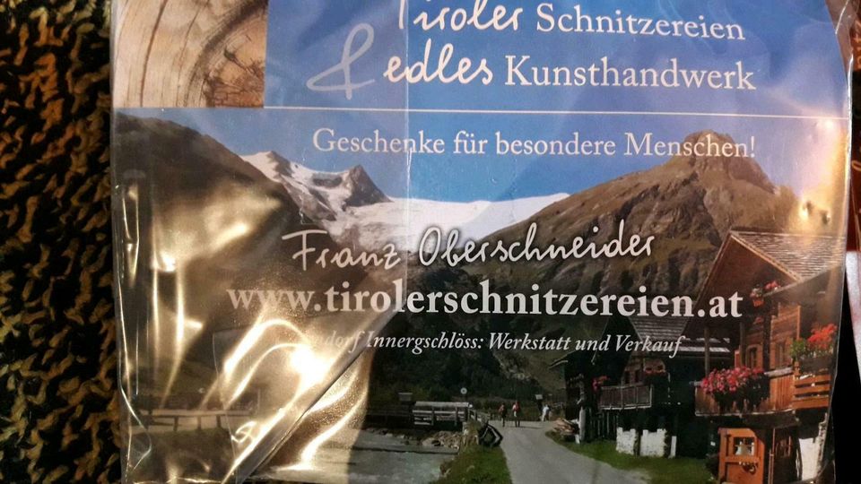 Tiroler Schnitzerei Oberschneider 2 x Anhänger Weihnacht in Neusalza-Spremberg
