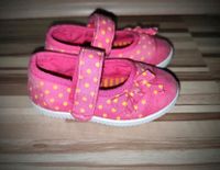 Babyschuhe 20 Pink mit gelben Punkten Baden-Württemberg - Albstadt Vorschau