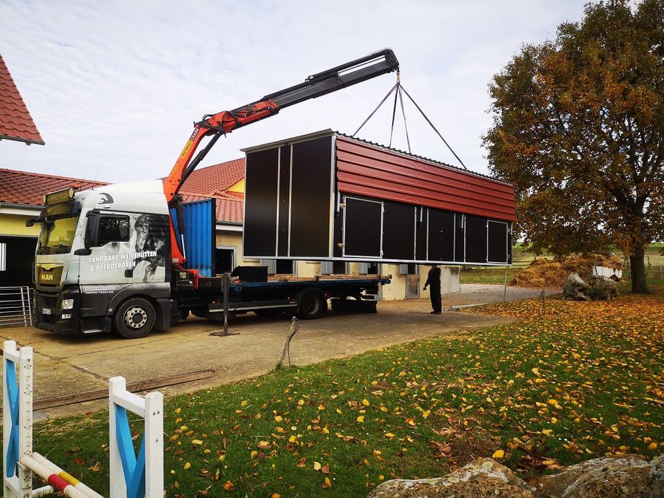 Weidehütte-Bausatz, mobil fahrbar möglich, 3x3 m Finanz. möglich in Grebenstein