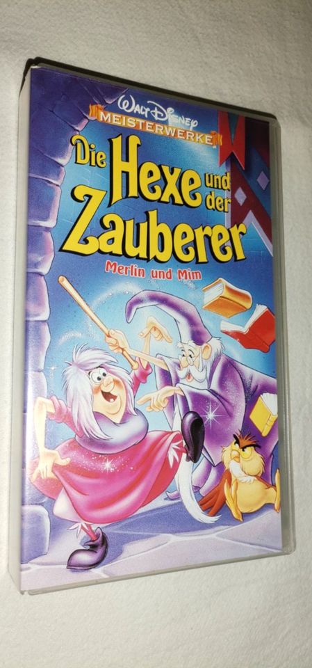 WALT DISNEY CLASSIC VHS KASSETTE MEISTERWERK HALOGRAMM SAMMLERSTÜ in Schwegenheim