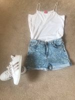 Bershka Premium Jeansshorts Shorts Jeans Hotpants Brandenburg - Templin Vorschau