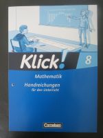 Klick 8 Mathematik Handreichungen für den Unterricht (wie NEU) Nordrhein-Westfalen - Kevelaer Vorschau