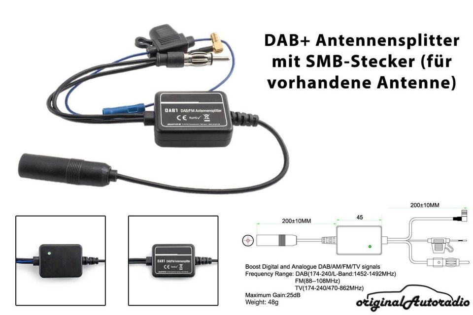 Retrosound Motor-6 DAB+ Black 1 Komplettset Retro Autoradio MP3 in Gütersloh